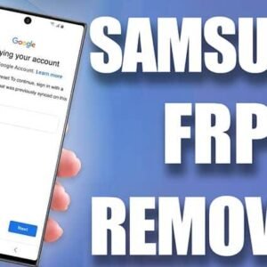 Remove Google account / FRP on Samsung phones / tablets by USB
